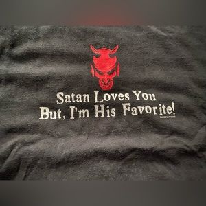 Don’t Panic “Satan loves you” Graphic tee | XL.